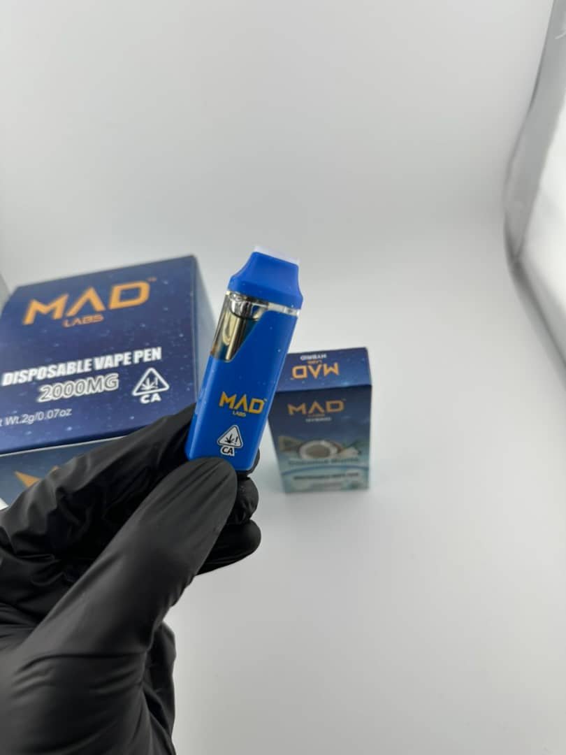 Mad Labs 2g disposable Mad Labs 2g disposable cannabis vape device