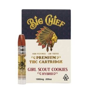 Big Chief 2g disposable vape cartridge